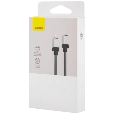 Купить Кабель Baseus CoolPlay Series Fast Charging Type-C to Type-C 100W (1m) 48426 - Ncase