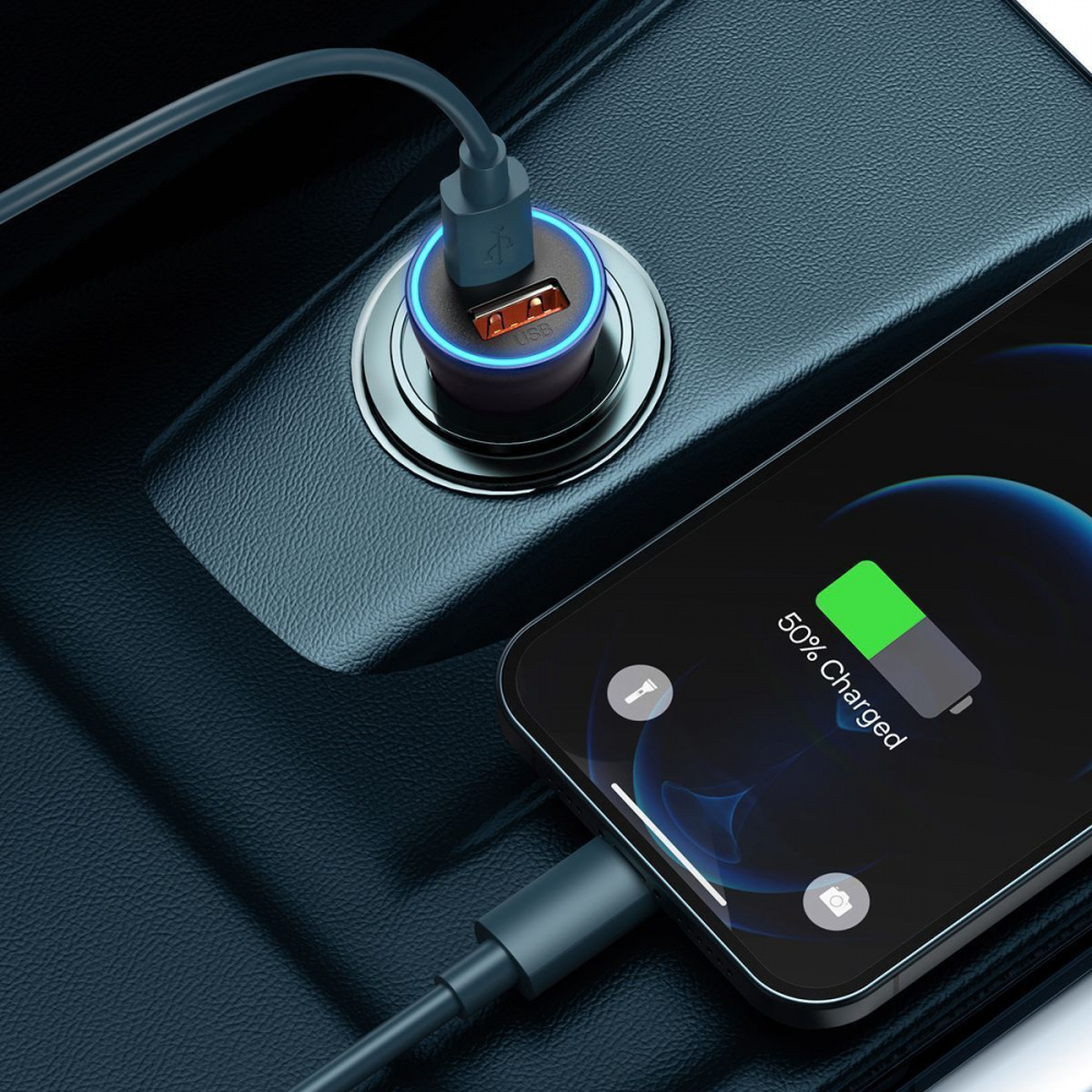 АЗП Baseus Golden Contactor Max 60W USB + Type-C — Придбати в Україні - фото 1