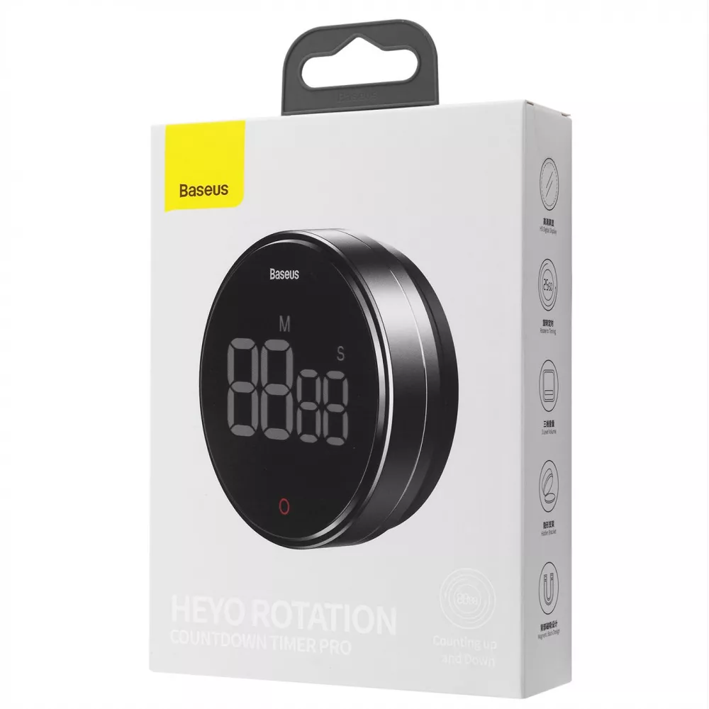 Магнитный Таймер Baseus Heyo Rotation Countdown Pro - фото 8