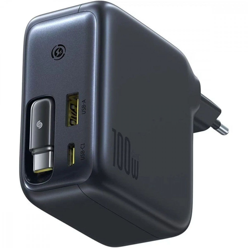 МЗП Baseus EnerCore CJ11 Fast Charger 100W (2 Type-C + USB) — Придбати в Україні - фото 3