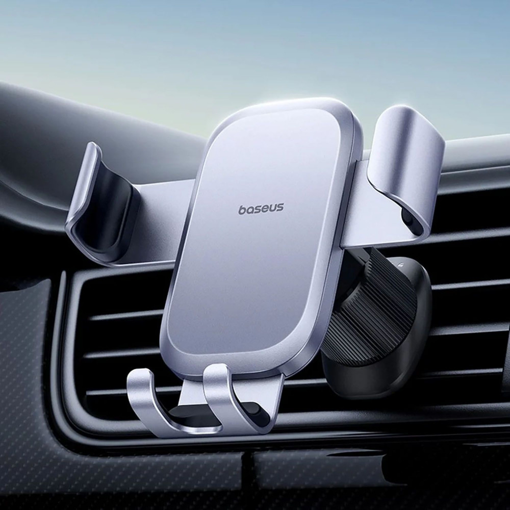 Автомобільний тримач Baseus Metal Age Go Air Outlet Car Mount — Придбати в Україні - фото 4