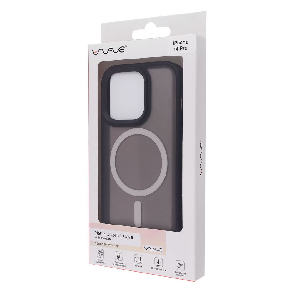 Чехол WAVE Matte Colorful Case with Magnetic Ring iPhone 14 Pro