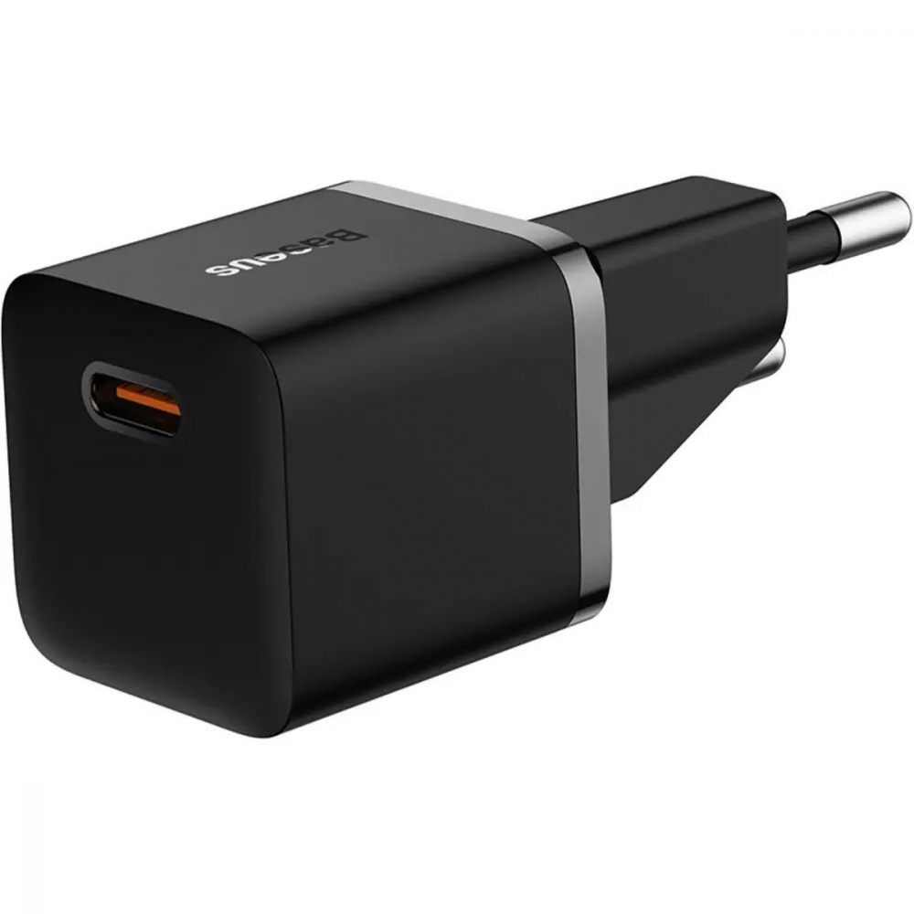 МЗП Baseus GaN5 Mini Fast Charger Type-C 20W (With Clable Type-C to Type-C 100W 1m) — Придбати в Україні - фото 3