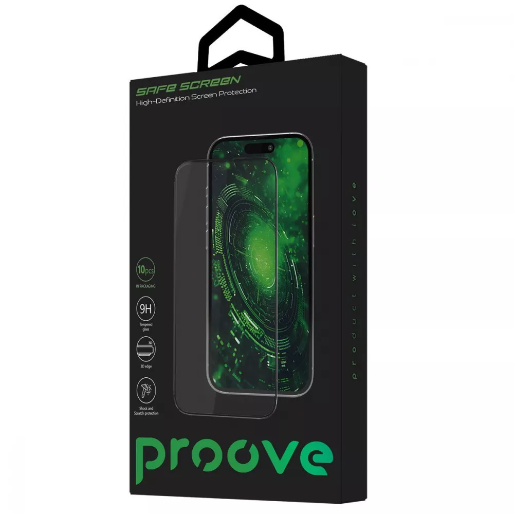 Защитное стекло Proove Safe Screen iPhone 15 Pro Max - фото 1