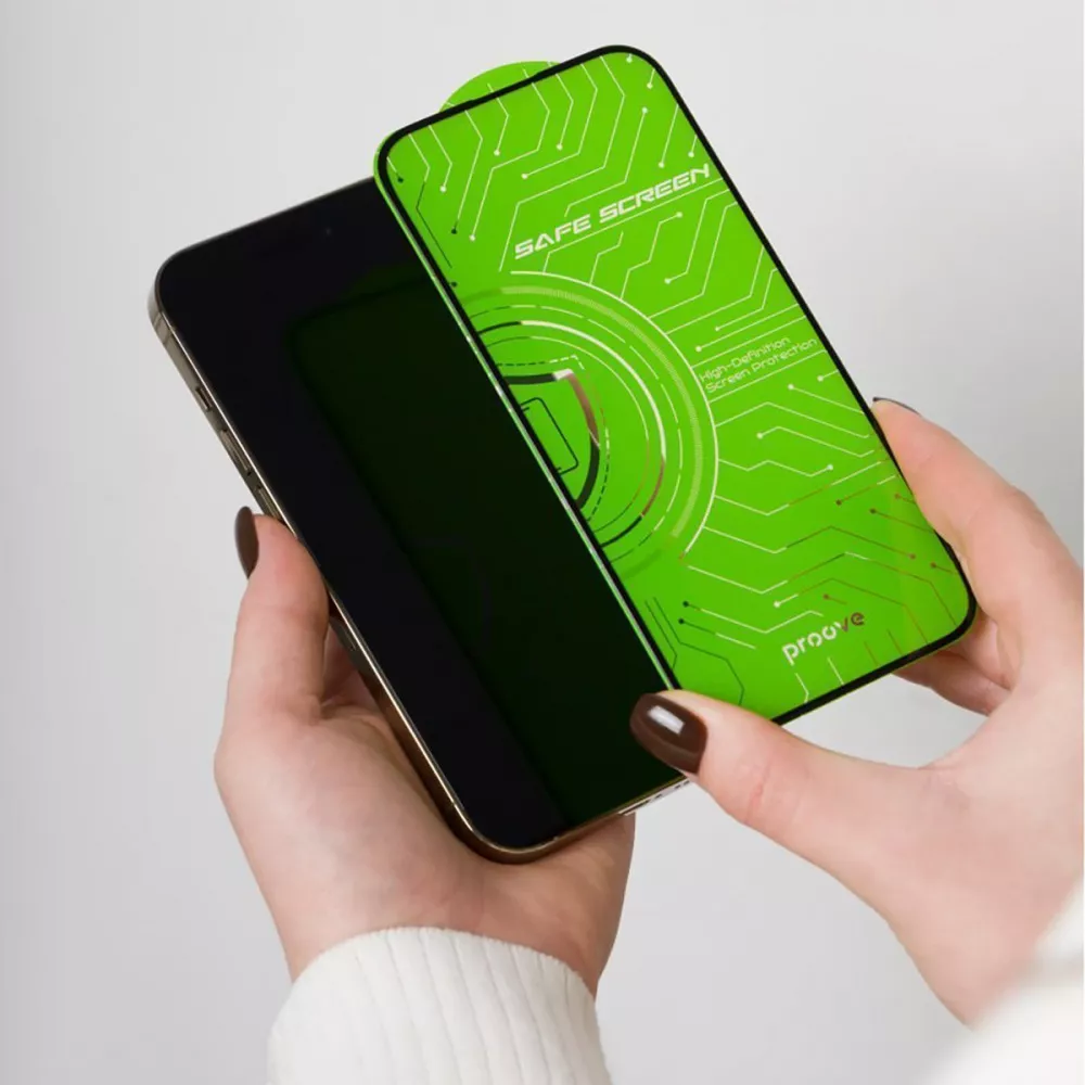 Защитное стекло Proove Safe Screen iPhone 15 Pro Max - фото 3
