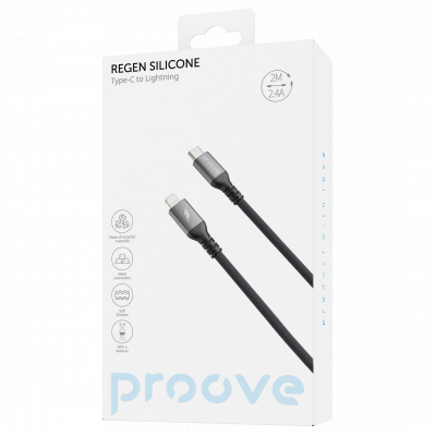 Кабель Proove ReGen Silicone Type-C to Lightning 27W (2m) — Придбати в Україні