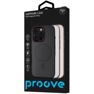 Купить Чехол Proove Sapphire Case with Magnetic Ring iPhone 16 62299 - Ncase