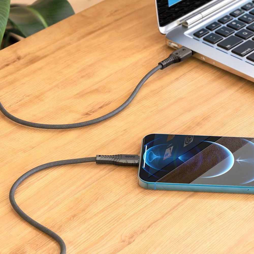 Кабель Hoco X67 Nano Lightning (1m) — Придбати в Україні - фото 4