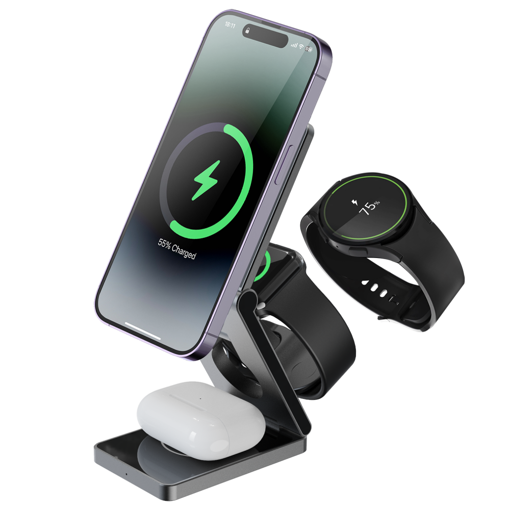 Беспроводное ЗУ Proove Titan Volt 3 in 1 - фото 4