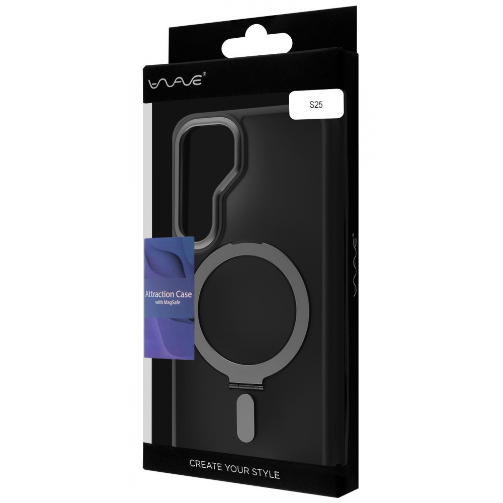 Чохол WAVE Attraction Case with Magnetic Ring Samsung Galaxy S25 — Придбати в Україні - фото 1