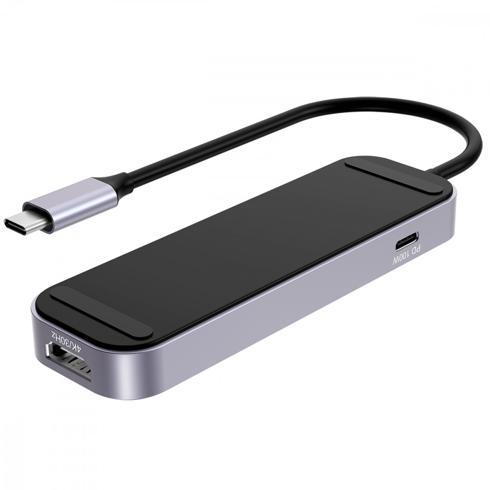 Type-C-Хаб Proove Shadow (2*USB3.0 + Type-C + PD100W + HDMI) — Придбати в Україні - фото 6