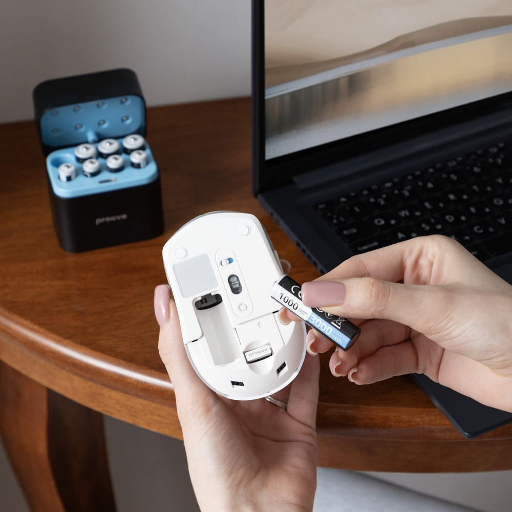 Зарядний Пристрій з Акумуляторними Батарейками Proove Compact Station 8pcs (4xAAA + 4xAA) — Придбати в Україні - фото 8