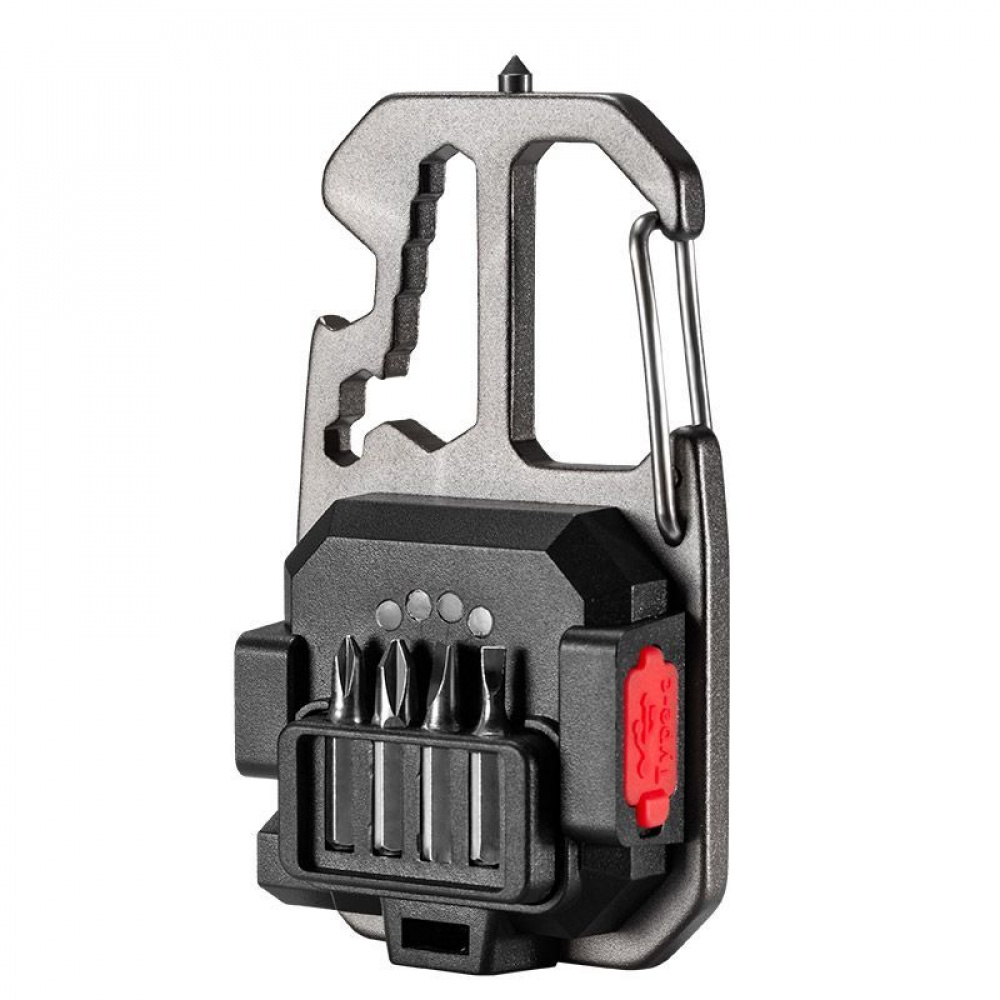 Portable Mini LED Flashlight W5138 (7 modes, carbine, screwdrivers) - фото 4