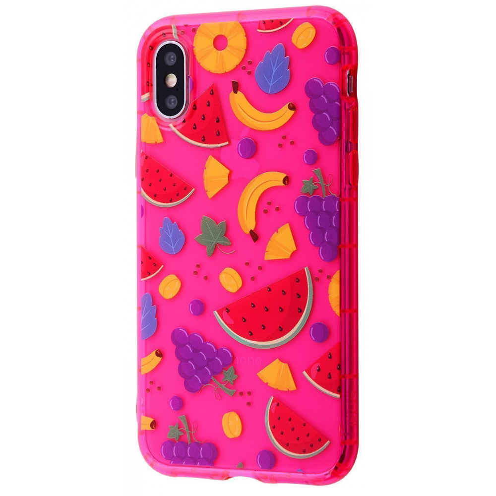 Fruit Cocktail Case (TPU) iPhone X/Xs - фото 13