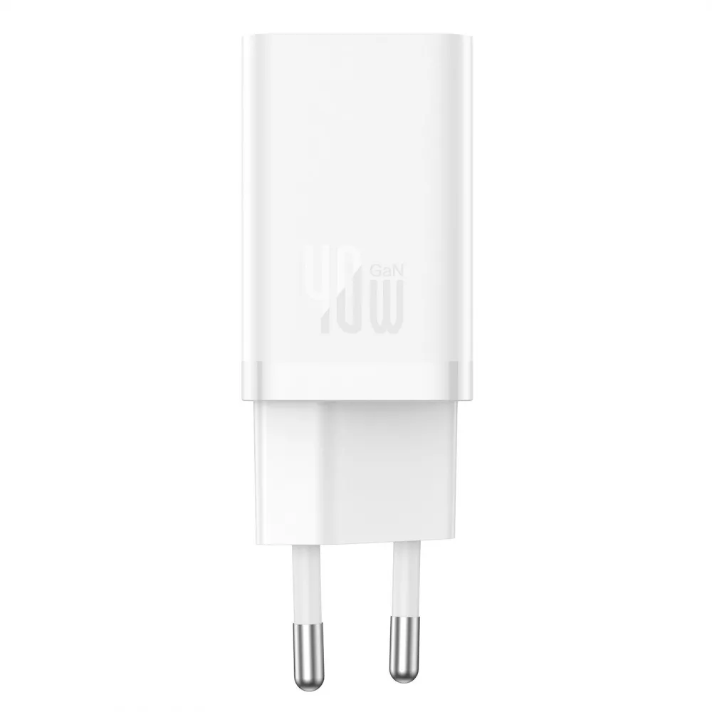 СЗУ Baseus GaN5 Pro 40W Type-C+Type-C - фото 11