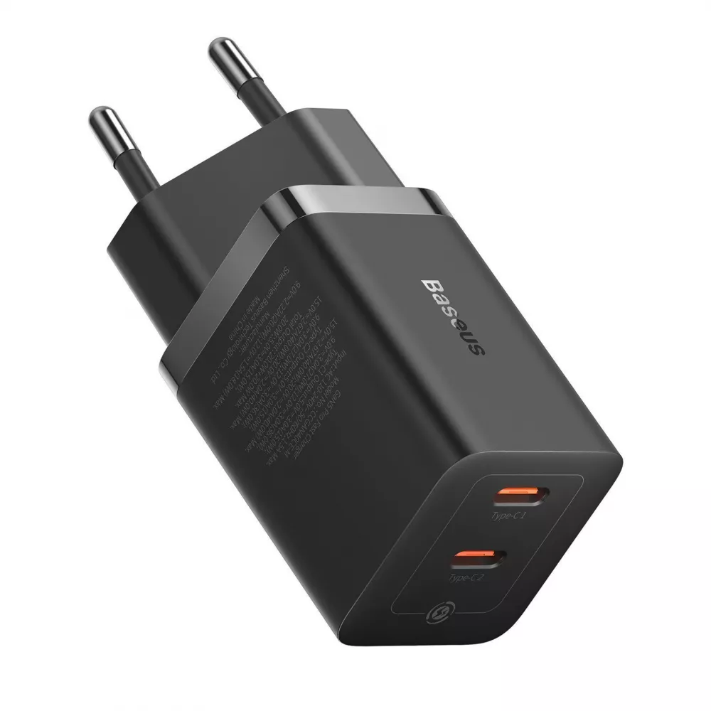СЗУ Baseus GaN5 Pro 40W Type-C+Type-C - фото 5