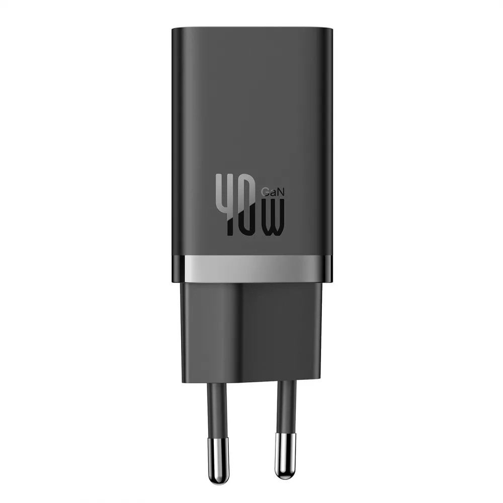 СЗУ Baseus GaN5 Pro 40W Type-C+Type-C - фото 6