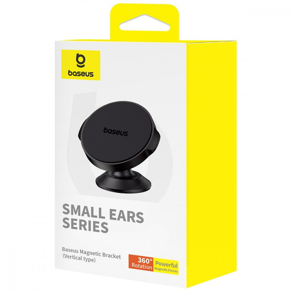 Автомобільний тримач Baseus Small Ears Series Magnetic Suction Bracket Vertical Type — Придбати в Україні - фото 1