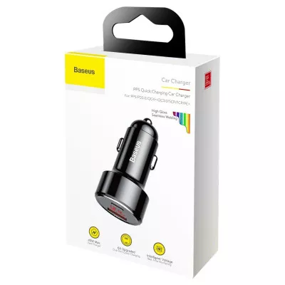 АЗП Baseus Magic Series 45W (Type-C + USB) Power Delivery + Quick Charge — Придбати в Україні