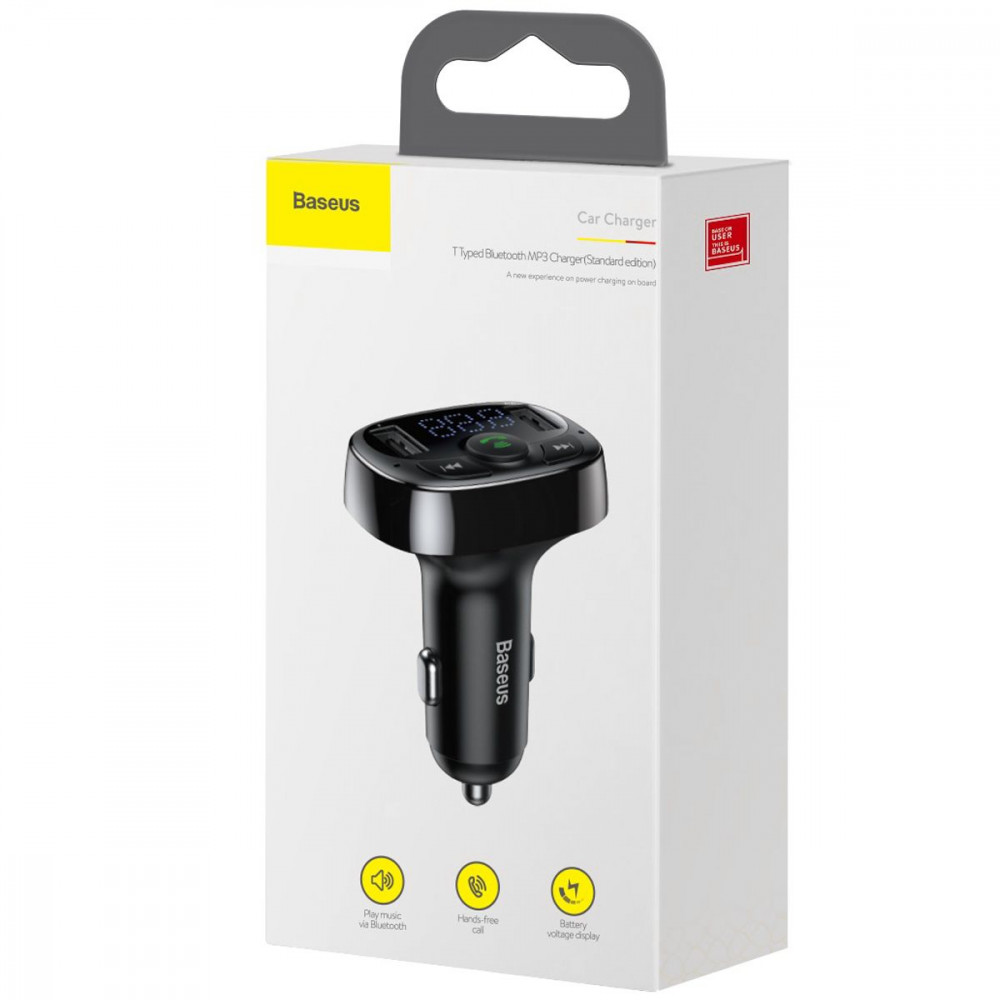 АЗП Baseus FM Launcher S-09A 10W 2USB black