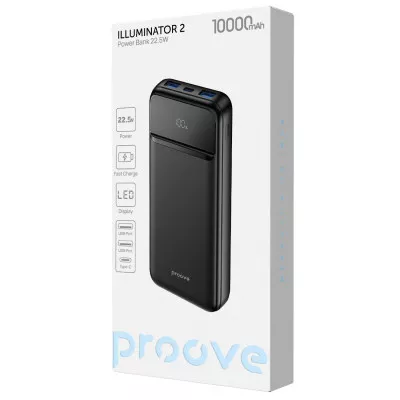 Портативна Батарея Proove Illuminator 2 22.5W 10000mAh — Придбати в Україні