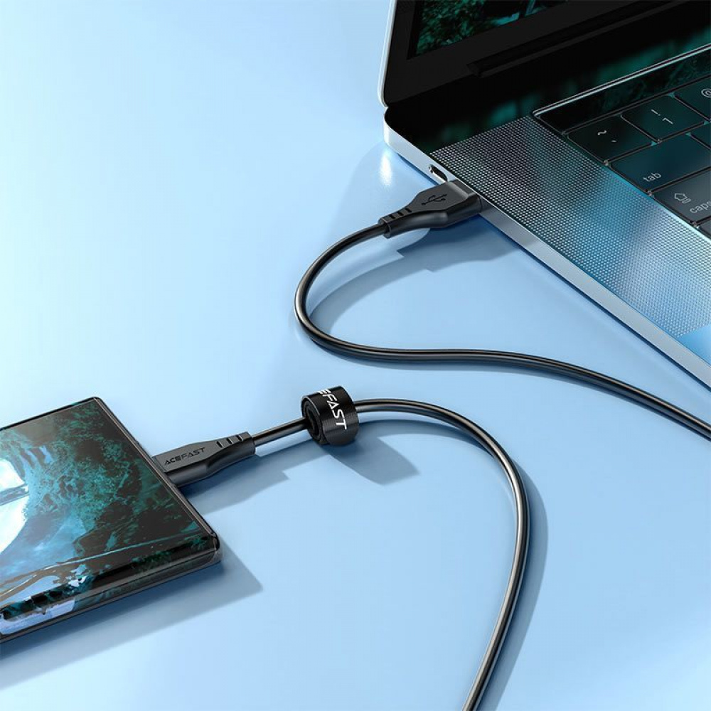 Кабель Acefast C3-09 Micro USB 2.4A (1.2m) - фото 4