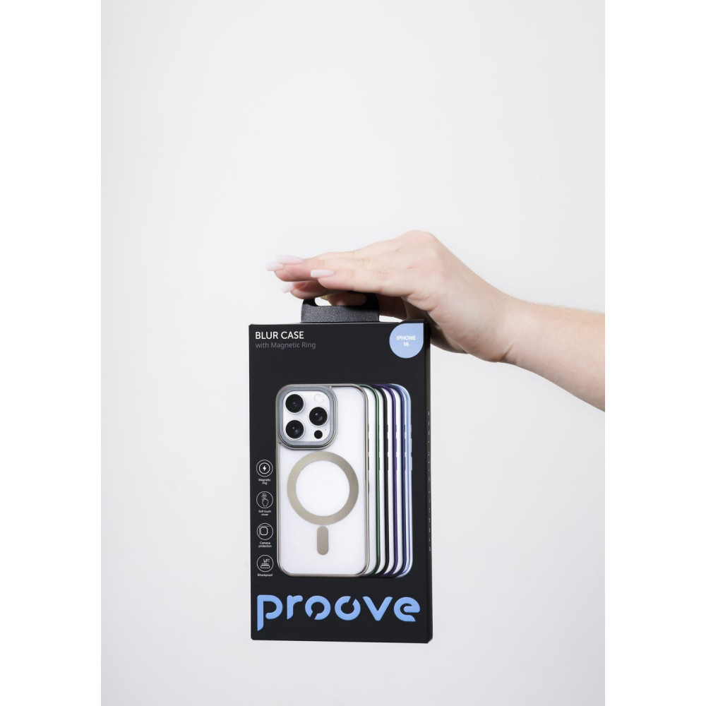 Чехол Proove Blur Case with Magnetic Ring iPhone 16 Pro - фото 13