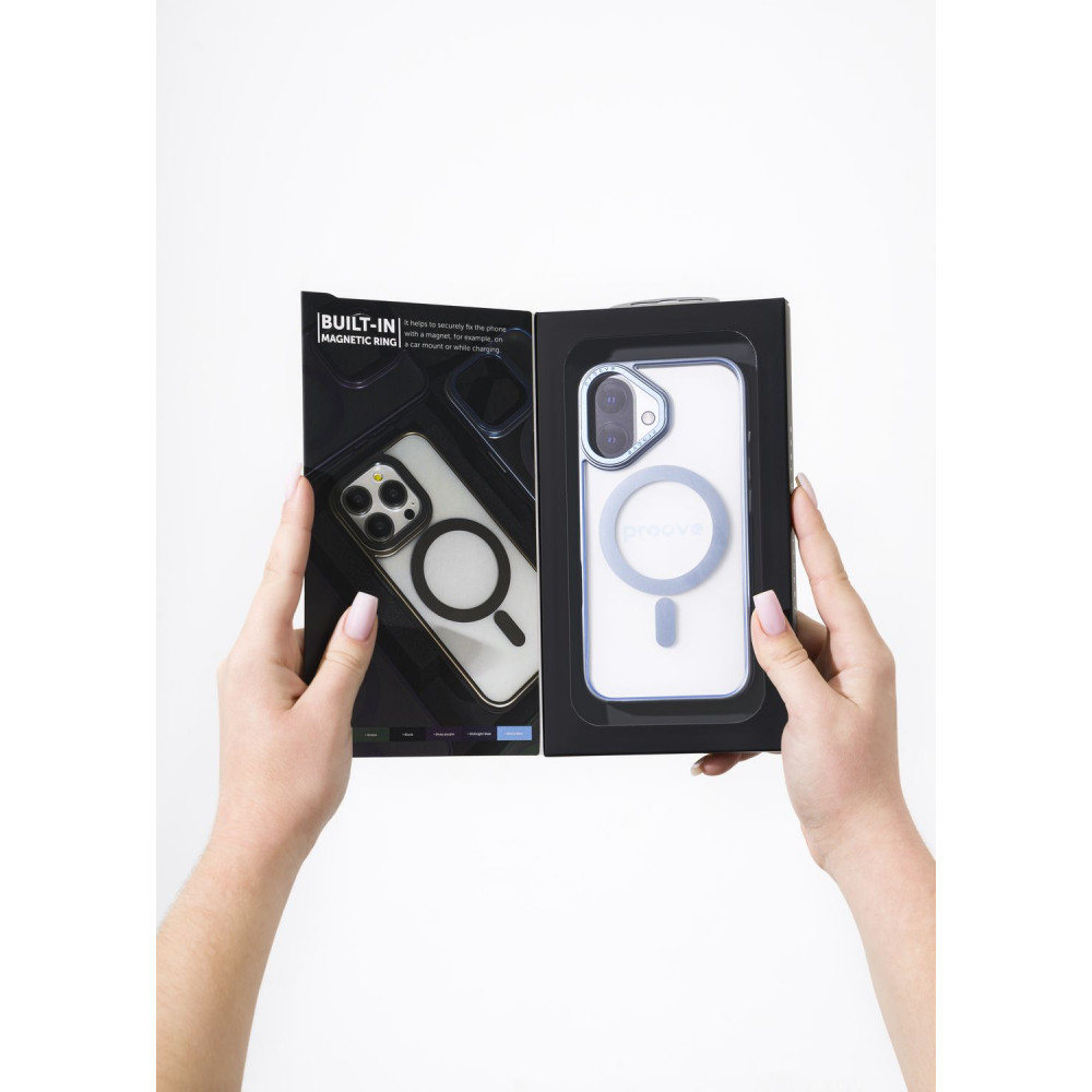 Чехол Proove Blur Case with Magnetic Ring iPhone 16 Pro - фото 7