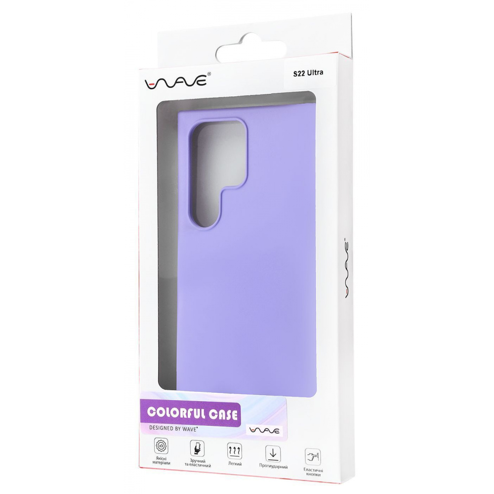 Чохол WAVE Colorful Case (TPU) Samsung Galaxy S22 Ultra — Придбати в Україні - фото 1