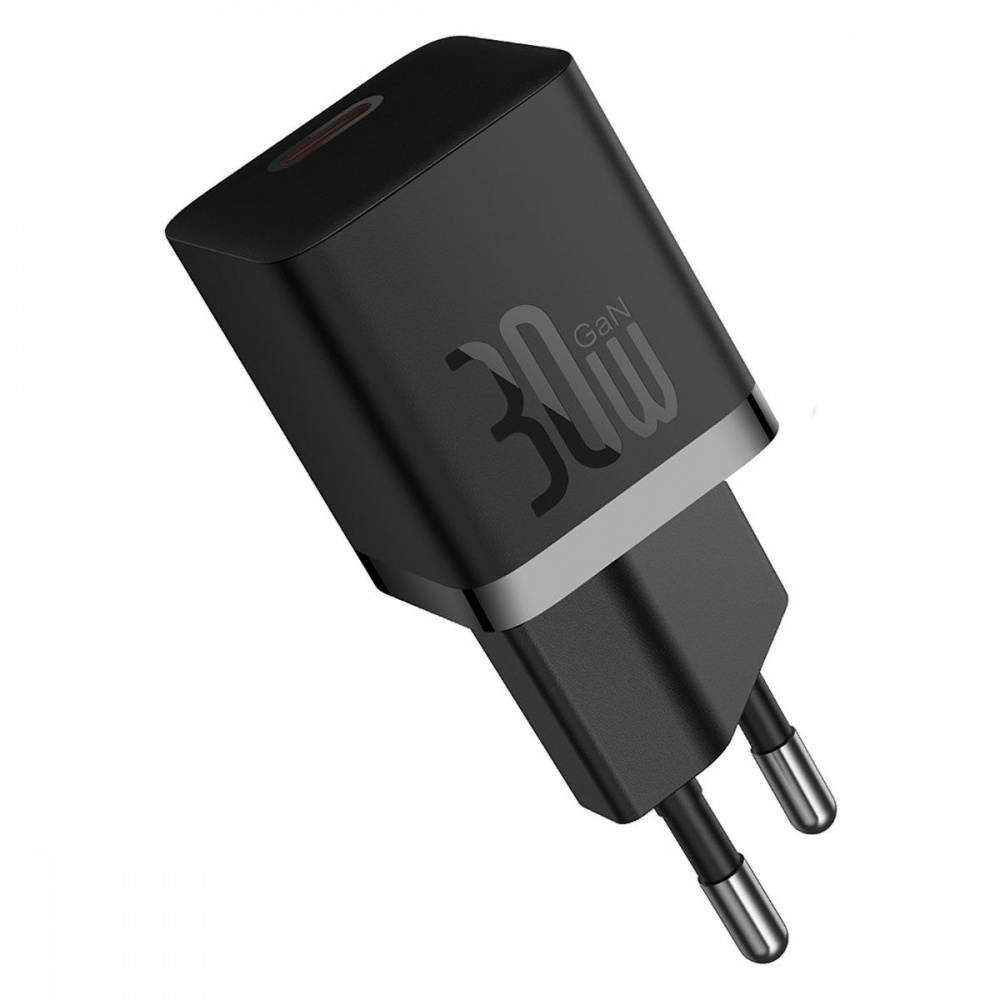 МЗП Baseus GaN5 Mini Fast Charger  Type-C 30W (With Cable Type-C  to Type-C 100W 1m) — Придбати в Україні - фото 3