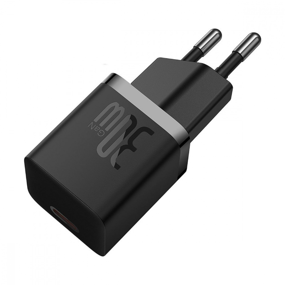 МЗП Baseus GaN5 Mini Fast Charger  Type-C 30W (With Cable Type-C  to Type-C 100W 1m) — Придбати в Україні - фото 4