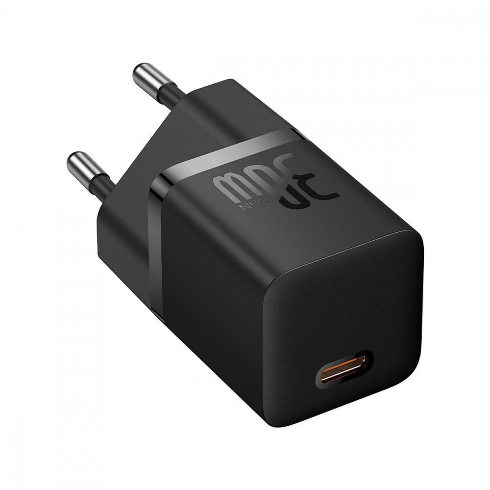 МЗП Baseus GaN5 Mini Fast Charger  Type-C 30W (With Cable Type-C  to Type-C 100W 1m) — Придбати в Україні - фото 5