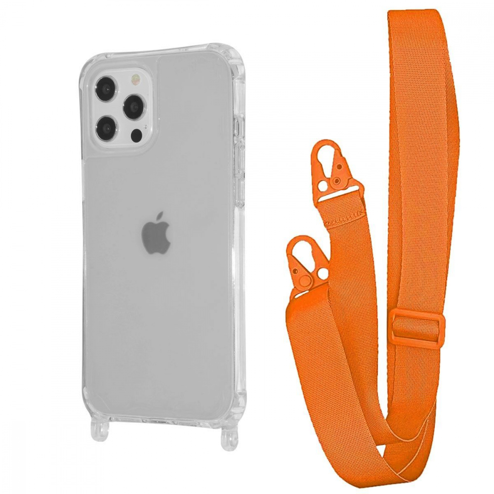 Чехол WAVE Clear Case with Strap iPhone 12 Pro Max - фото 11