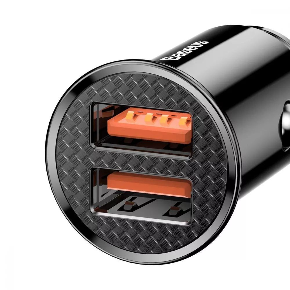 АЗП Baseus Circular Plastic QC 3.0 30W 2USB — Придбати в Україні - фото 4