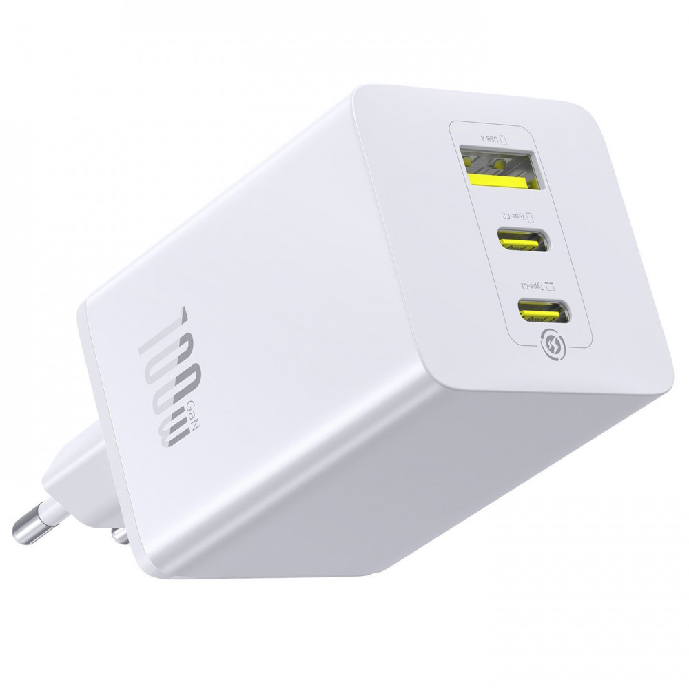 МЗП Baseus EnerFill FE11 Fast Charger 100W  ( 2Type-C+USB ) — Придбати в Україні - фото 2