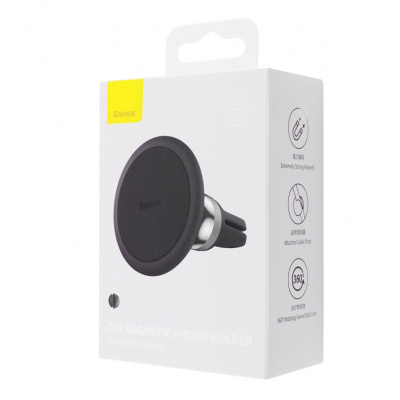 Автомобільний тримач Baseus C01 Magnetic Air Outlet — Придбати в Україні