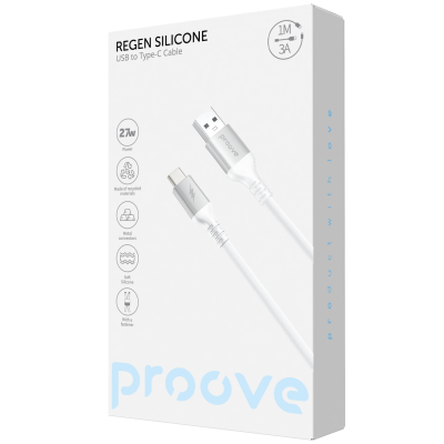 Купить Кабель Proove ReGen Silicone USB to Type-C 3A (1m) 62181 - Ncase