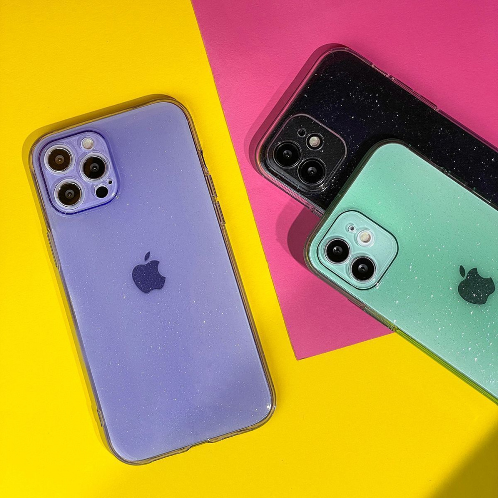 Чехол Star Shine Silicone Case (TPU) iPhone 12/12 Pro - фото 1