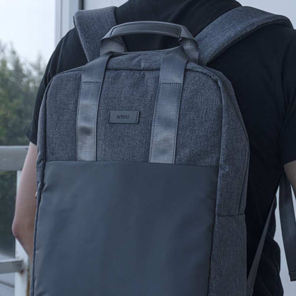 Портфель WIWU Minimalist Backpack 15,6" - фото 4