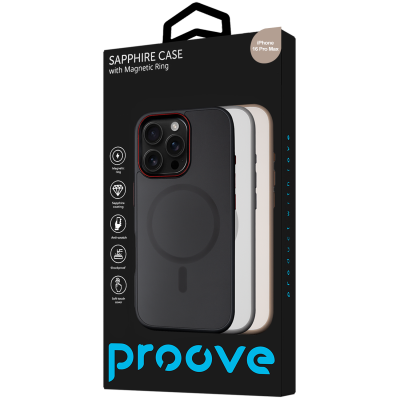 Купить Чехол Proove Sapphire Case with Magnetic Ring iPhone 16 Pro Max 62301 - Ncase