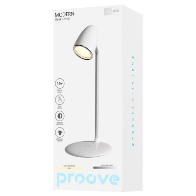 Настільна лампа з Бездротовою Зарядкою Proove Modern — Придбати в Україні