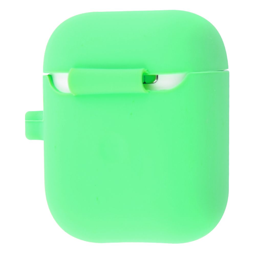 Чехол Silicone Case Slim with Carbine for AirPods 2 - фото 2