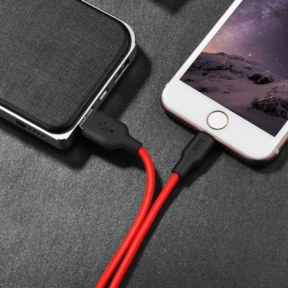 Cable Hoco X21 Plus Silicone Lightning (2m) - фото 7