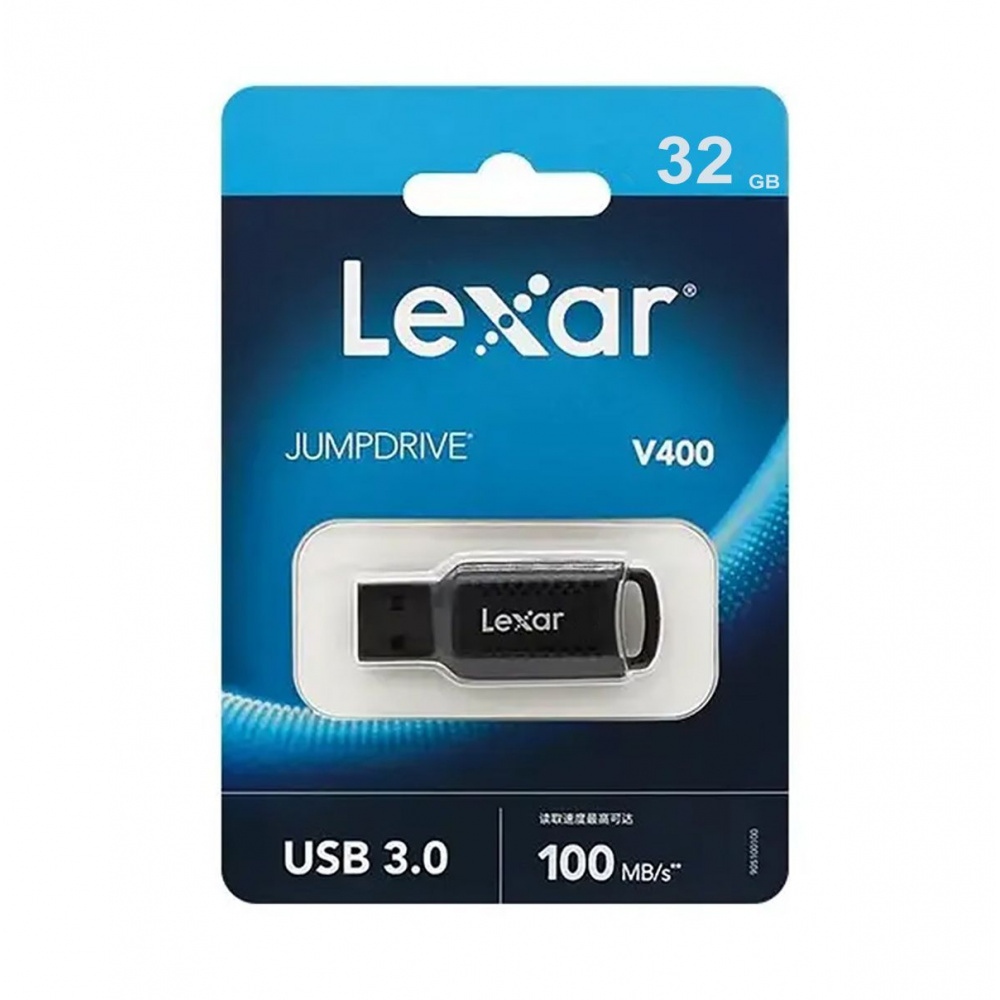 USB флеш-накопичувач LEXAR JumpDrive V400 (USB 3.0) 32GB — Придбати в Україні