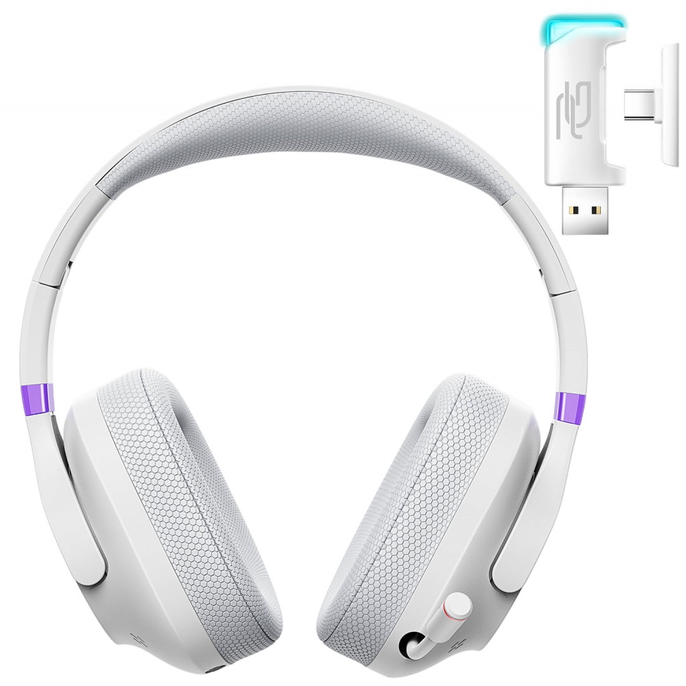 Бездротова ігрова гарнітура Proove Gaming Bliss Pro (APP) white на малюнкі №6