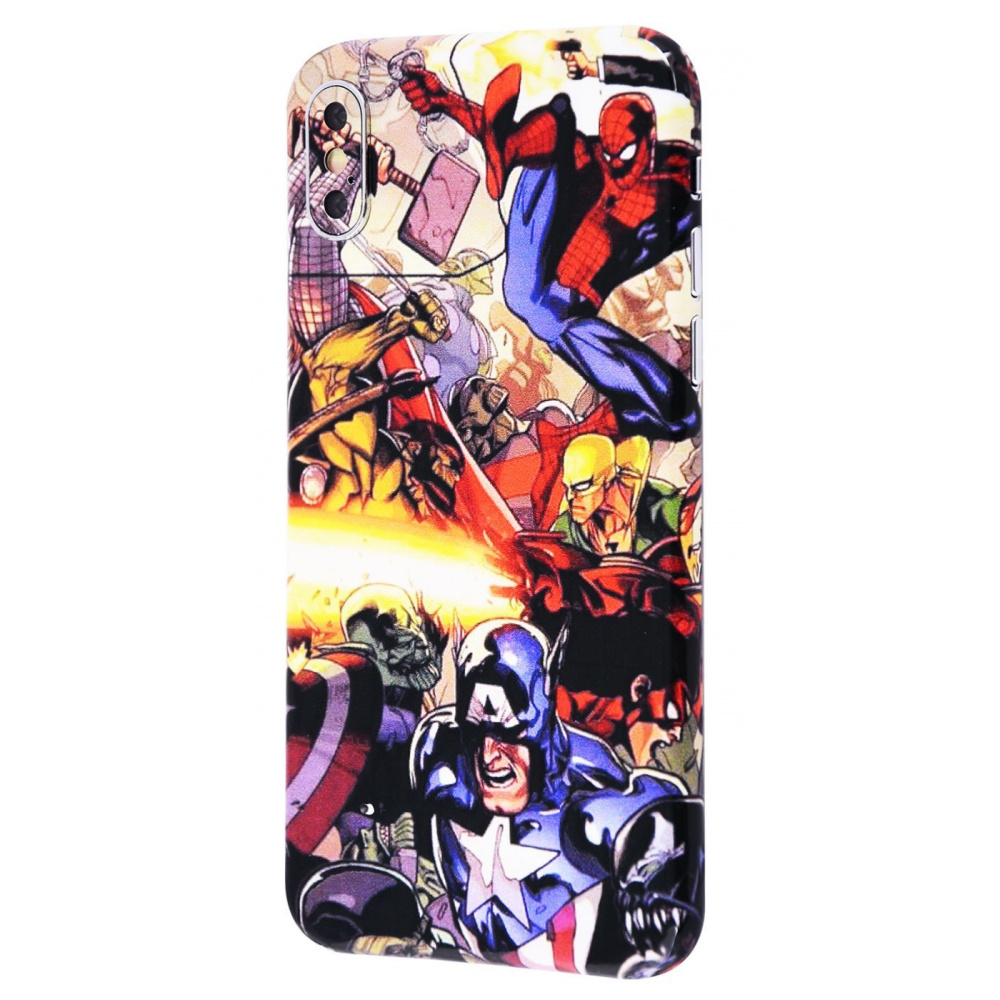 Защитная гидрогелевая пленка BLADE Hydrogel Screen Protection back Comics series - фото 3