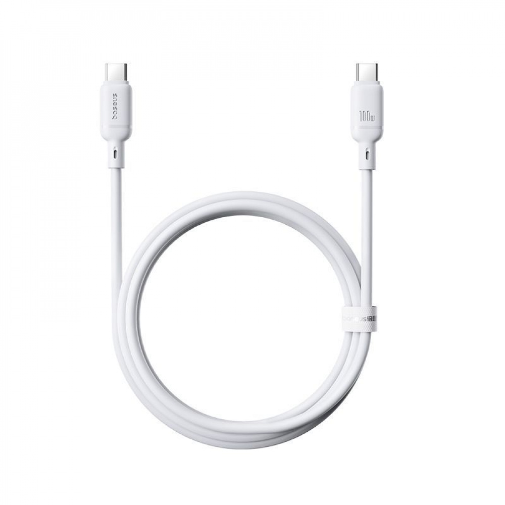 Кабель Baseus Silky Series Fast Charging Type-C to Type-C 100W (2m) — Придбати в Україні - фото 5