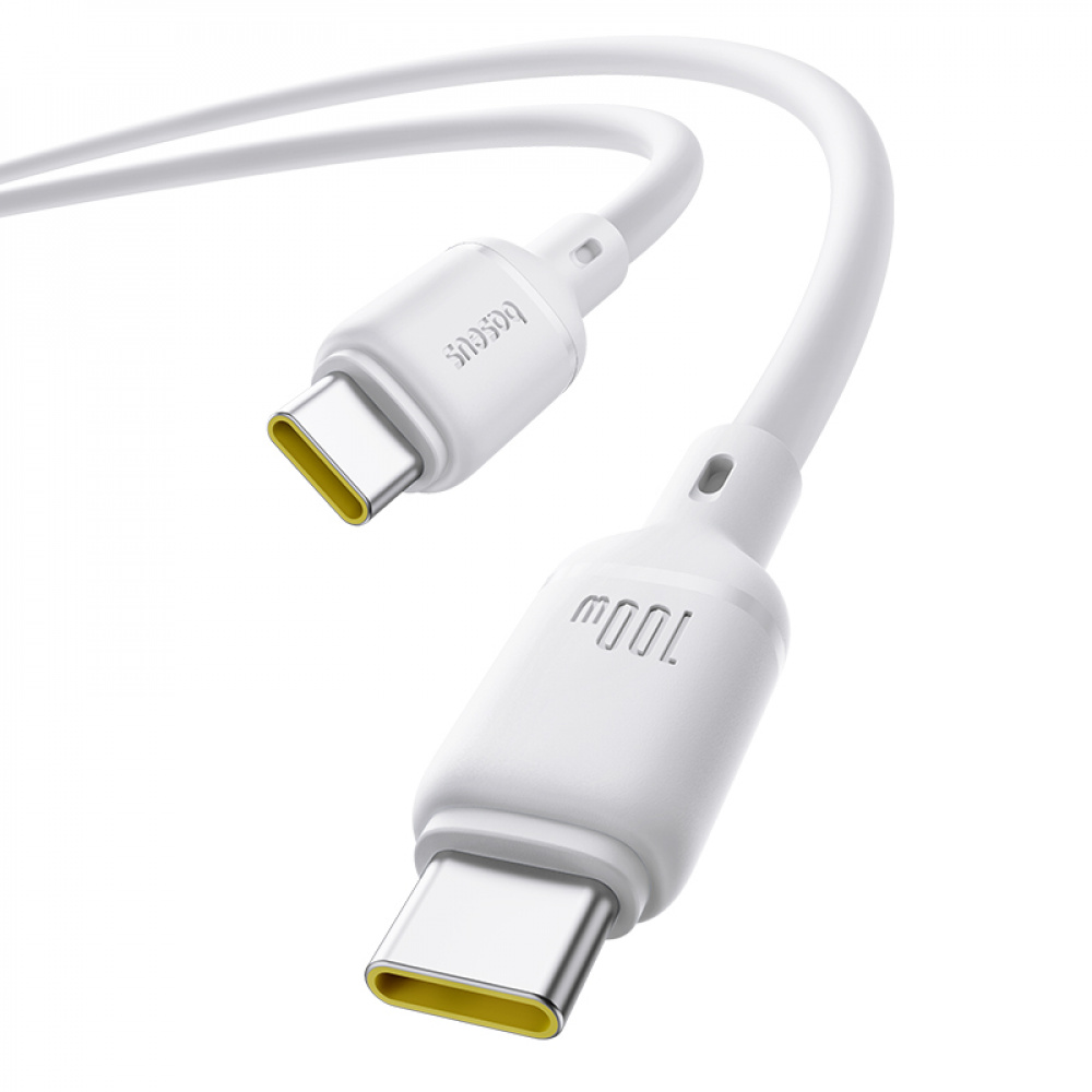 Кабель Baseus Silky Series Fast Charging Type-C to Type-C 100W (2m) - фото 7