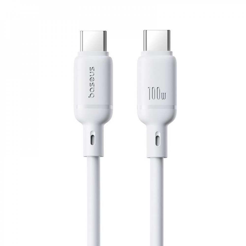 Кабель Baseus Silky Series Fast Charging Type-C to Type-C 100W (2m) — Придбати в Україні - фото 8