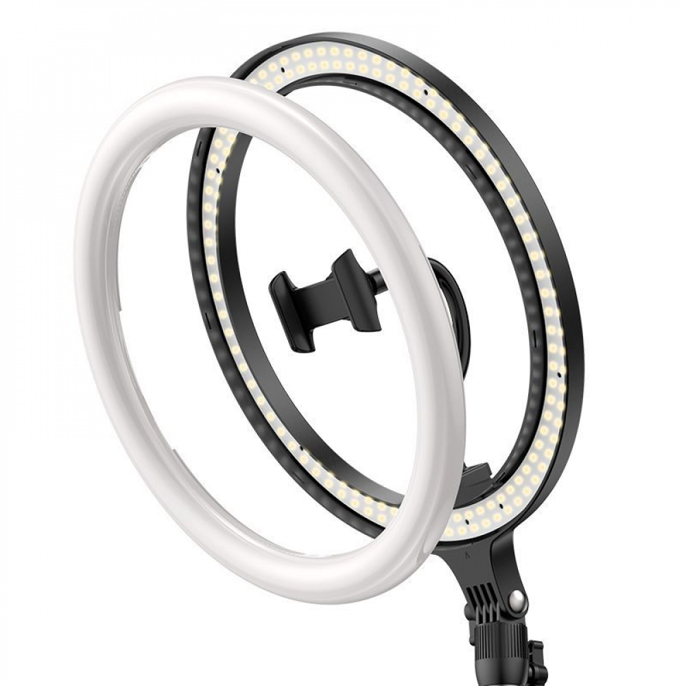 Кольцевая светодиодная LED лампа Baseus Live Stream 10" - фото 6
